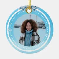 Personalized Christmas Photo Frame  Ornament