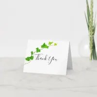 Green English Ivy Vine Foliage Sympathy Thank You