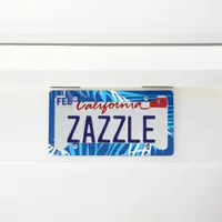 Tropical Leaf License Plate Frame