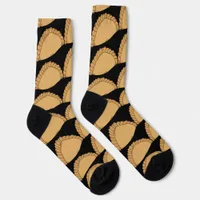 Cornish Pasties Cornwall Food Pattern Socks