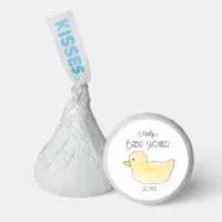 Baby Shower Gender Neutral Yellow Duck Hand Drawn Hershey&#174;'s Kisses&#174;