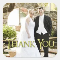 Personalized "thank you" sticker