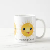 Good Morning Happy Smiling Sun Coffee Mug