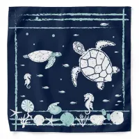 Cool Scuba Diving Underwater Scene Bandana