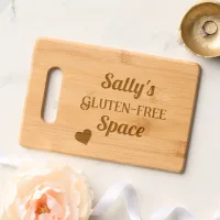 Gluten Free Warning Personalised Cutting Board