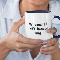 Left-Handed Mug Novelty Lefty Humor