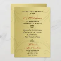 Elegant Corporate party Invitation