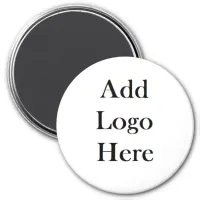 Add Your Logo to this Large Magnet