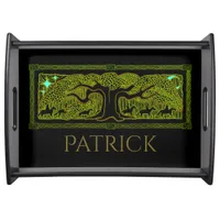 Celtic Magic - The Great Tree Personalized Serving Tray