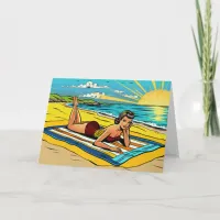 Have Fun in the Sun | Cute Retro Pinup Card