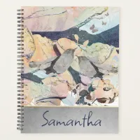 Pastel Watercolor Birds & Butterflies Personalized Planner