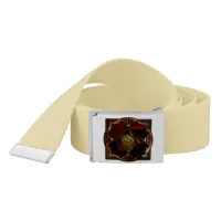 Autumn Elegance: The Floral Medallion Belt