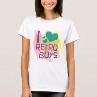 Retro Boys Cute Vintage Aesthetic  T-Shirt