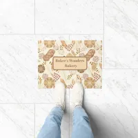 Bakery Bliss: Artisan Bread & Barley, Beige Doormat