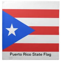 Puerto Rico Flag Napkin