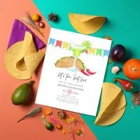 Mexican Fiesta Taco 'bout Love Couples Shower Flyer