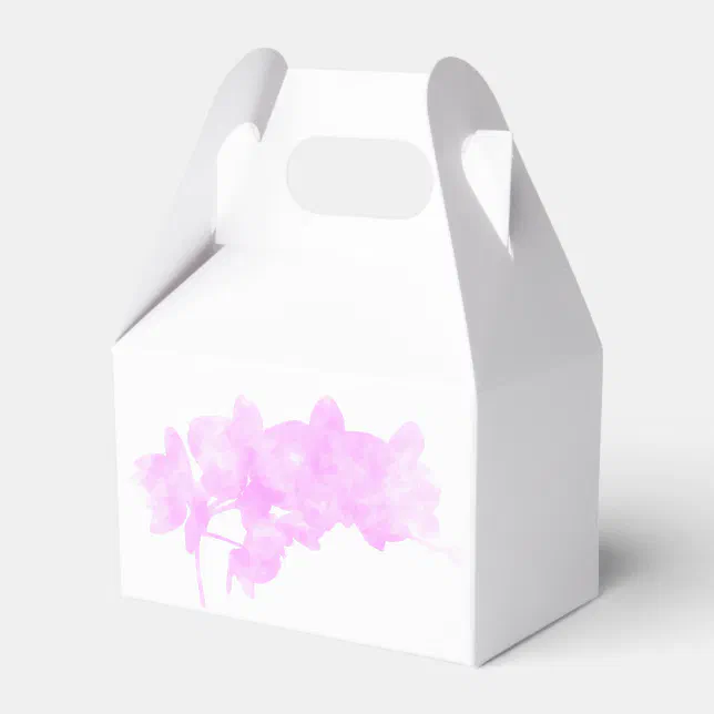 Orchid Shadow Favor Boxes