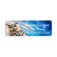 Personalized Owl Quote Return Address Labels