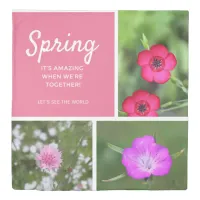 Spring - It's amazing when we're together! Duvet Cover