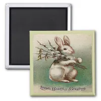 Vintage Loving Easter Greeting Magnet