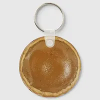 Pumpkin Pie Food Photo Keychain