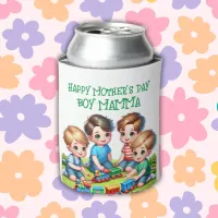 Boy Mamma Happy Mother's Day | | Can Cooler