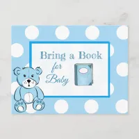 Bring a Book for Baby Baby Shower Card