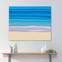 Minimalist Abstract Beach Art Coastal Decor