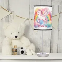 Unicorn Stars and Rainbow Table Lamp