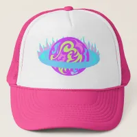 Flaming Saturn! Trucker Hat