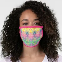 [Painter's Cloth] Pastel Fractal Tie-Dye Face Mask