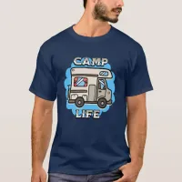 Camp Life | Retro Camper T-Shirt