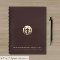 Classic Branded Gold Seal Notebook