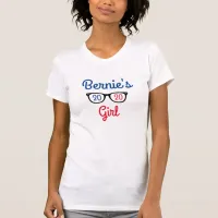 Bernie Sanders for President 2020 Bernie's Girl T-Shirt