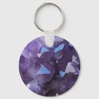 Amethyst Keychain