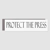 Protect the Press Car Magnet