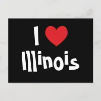 I Love Illinois Postcard