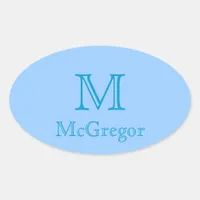 Sticker - Monogram with Name 3