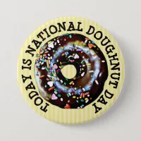 Thumbnail for Today is National Doughnut Day Button