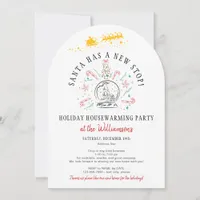 Holiday Housewarming Open House Christmas Party Invitation