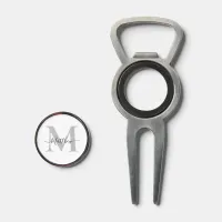 Personalize Monogram Initial Name Divot Tool