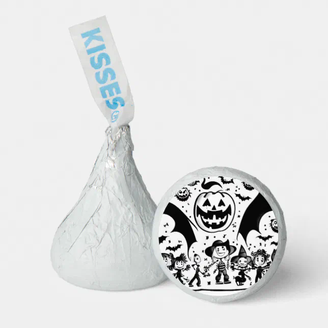 Halloween fiesta en noir et blanc  hershey®'s kisses®