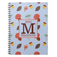 Personalized Fall Notebook