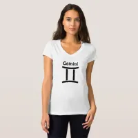 Horoscope Sign Gemini Astrology Sign T-Shirt