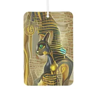 Ancient Egyptian Cat Goddess Bastet AI Art Air Freshener