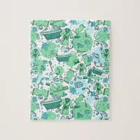 Fun Bathroom Items Cartoon Jigsaw Puzzle