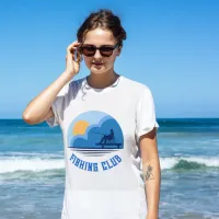 Blue Sky Fisherman Fishing Club T-Shirt