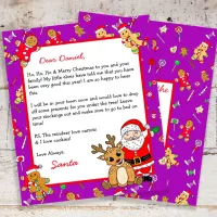 Personalized Letter from Santa Claus