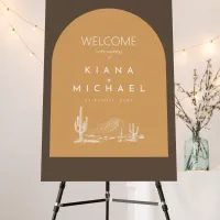 Desert Vibes Wedding Welcome ID1019 Foam Board