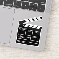 Clapperboard Movie Cinema Hollywood Filmmaker Sticker